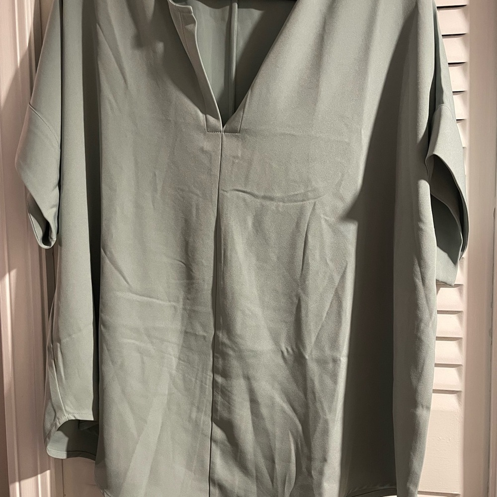 Zenana Sage Green Top